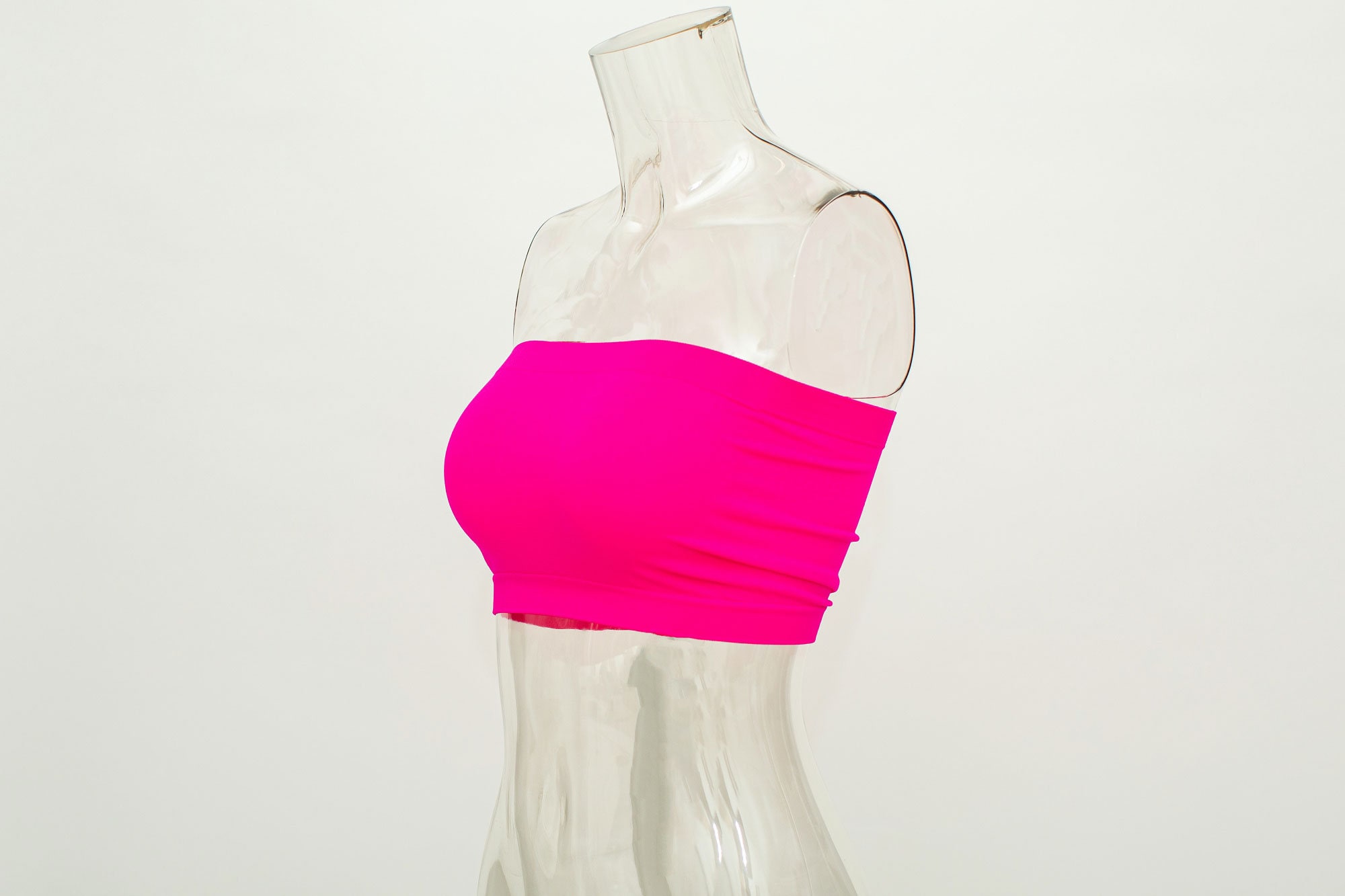 Women's Pink Tube Top Etsy