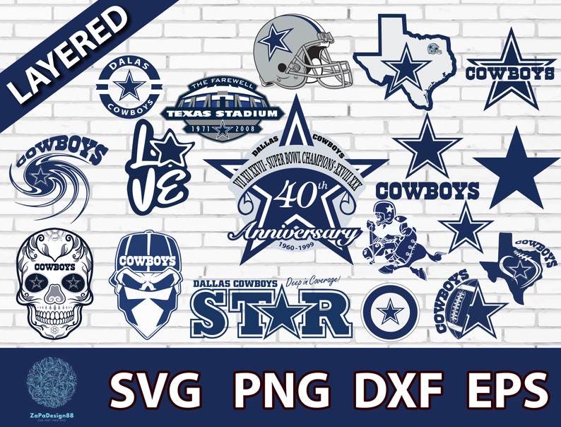 Dallas Cowboys Logo SVG / Dallas Cowboys Svg for Cricut ...