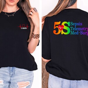 5 SOUTH SEPSIS Shirt Front and Back