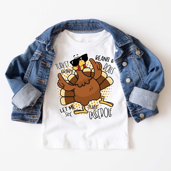 Kids Turkey Shirt Etsy