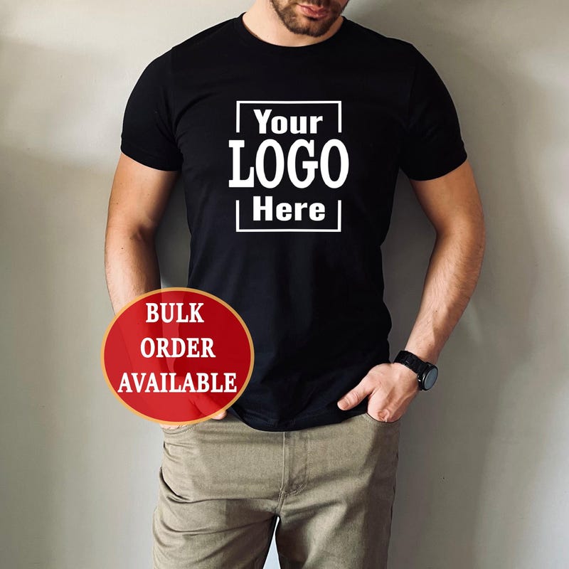 Black T Shirt With Logo Etsy black-t-shirt-with-logo-etsy