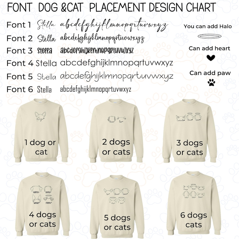 a set of four sweatshirts with different font and numbers