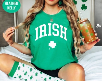 Irish Shirt St Patricks Day for Woman Shirt Irish Green Shirt Clover Shirt Lucky T-Shirt Irish Clover Shirt St. Patrick's Day for Men shirt
