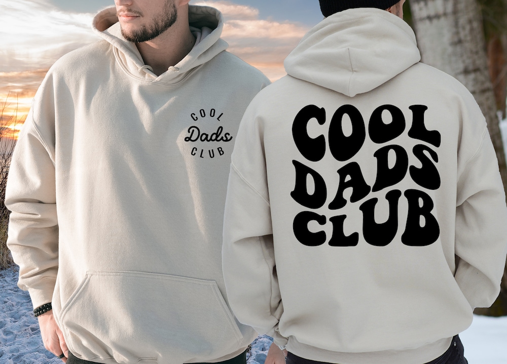 Cool Dads Club Hoodie, Cool Dads Sweatshirt, Pregnancy Announcement For Dad Sweatshirt Dad Hoodie Funny Dad Birthday Gift Father'S Day Gifts New Hoodie