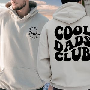Cool Dads Club Hoodie, Cool Dads Sweatshirt, Pregnancy Announcement for Dad Sweatshirt Dad Hoodie Funny Dad Birthday Gift Father's Day Gifts
