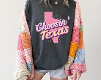 Choosin Texas Pink | Tennessee | Nashville Country | Western | Cowgirl | CC Graphic Tee