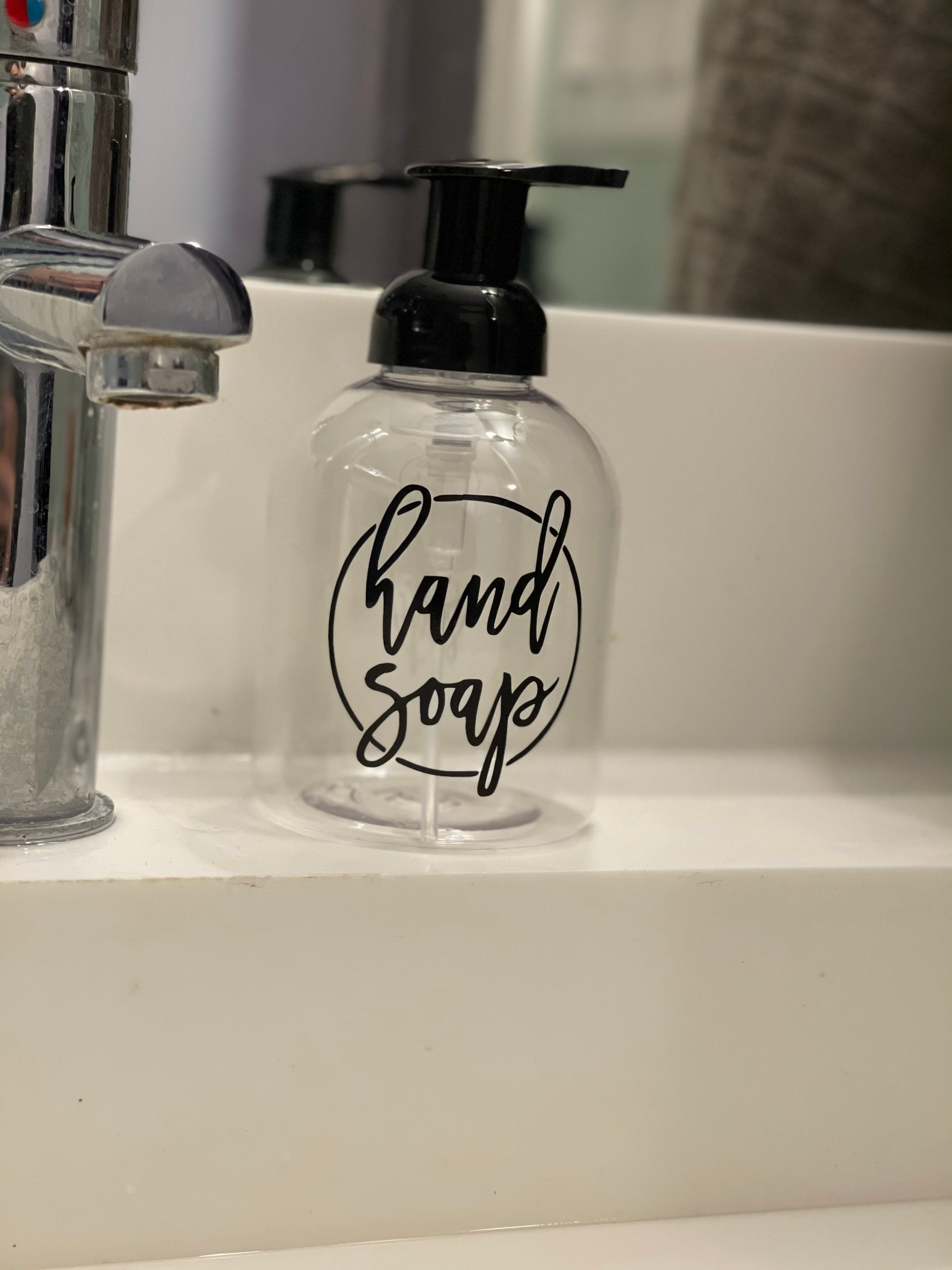 Hand soap foaming dispenser Etsy
