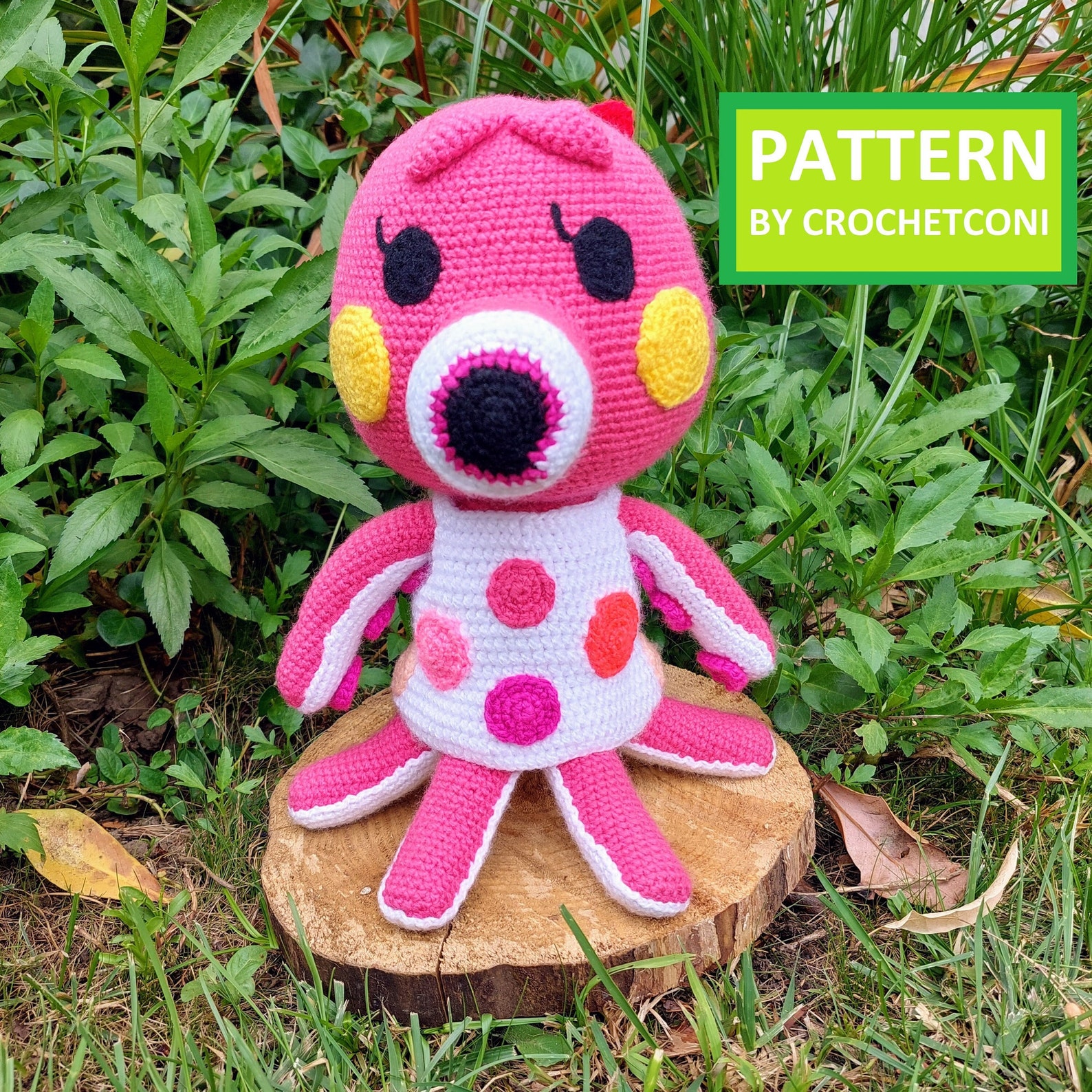 Marina Crochet Pattern. Animal Crossing PDF Plushie Amigurumi Etsy