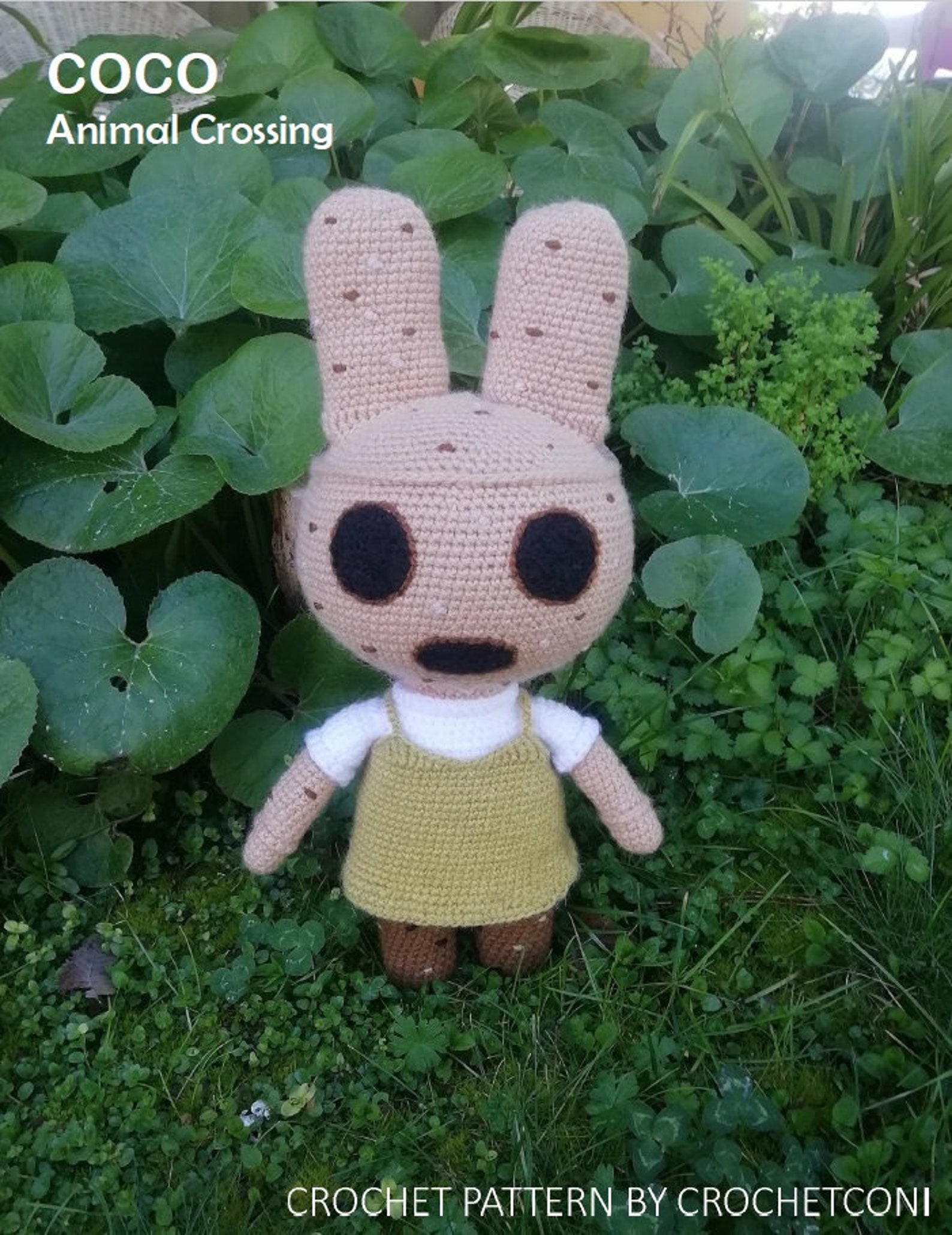 Coco Crochet Pattern. Animal Crossing Plushie Amigurumi PDF Etsy