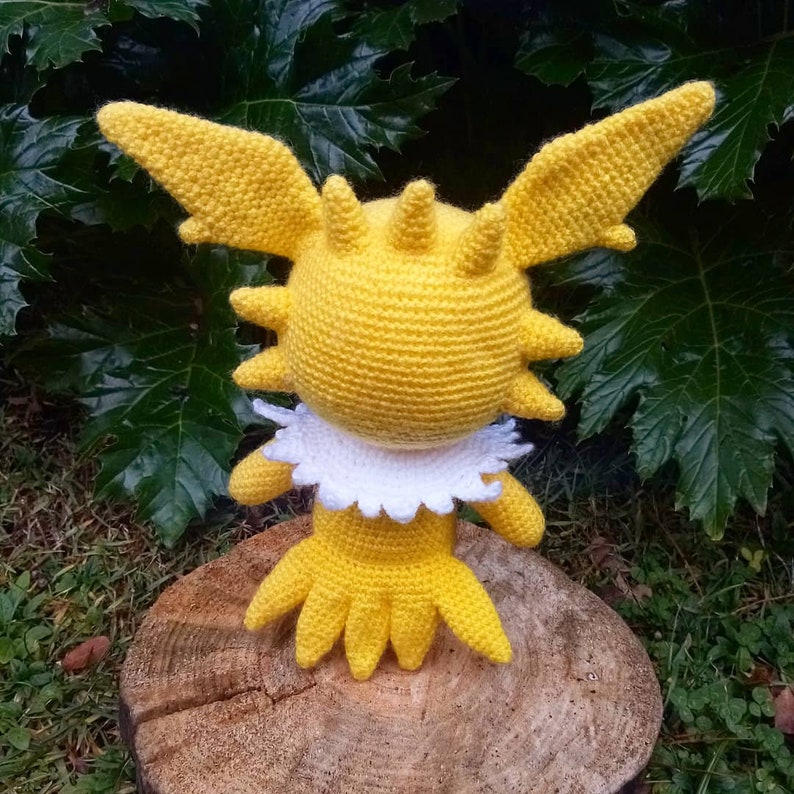 Jolteon Crochet Pattern. Pokemon Plushie Amigurumi PDF Pattern Etsy