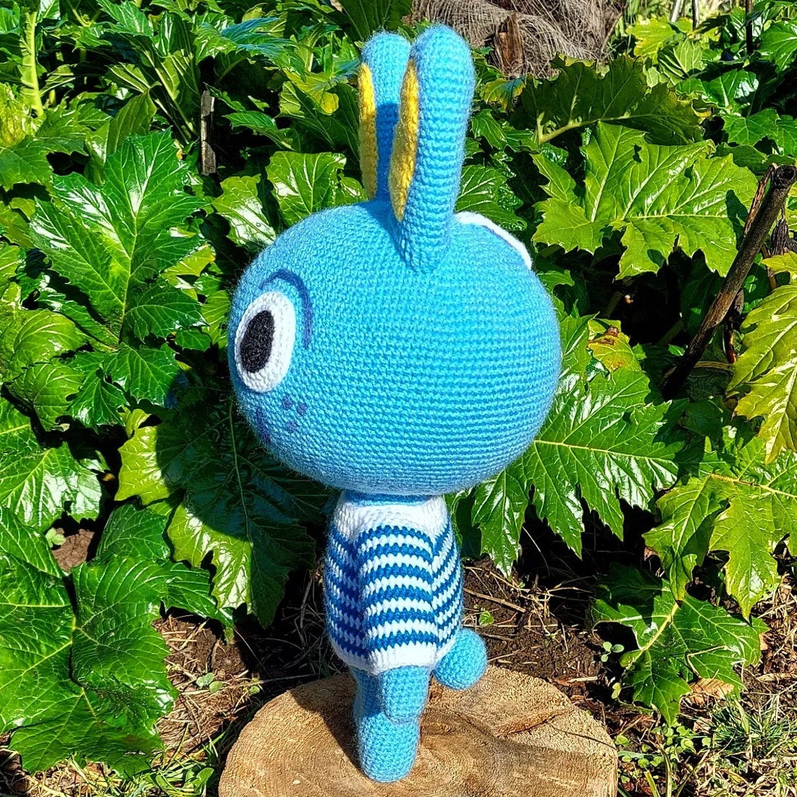 Hopkins Crochet Pattern. Animal Crossing PDF Plushie Etsy