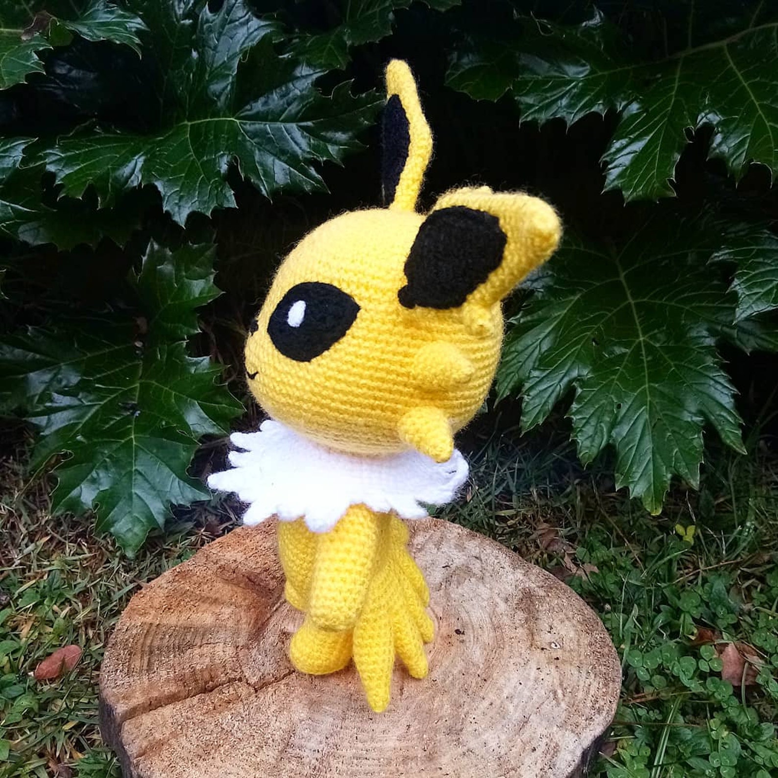 Jolteon Crochet Pattern. Pokemon Plushie Amigurumi PDF Pattern Etsy