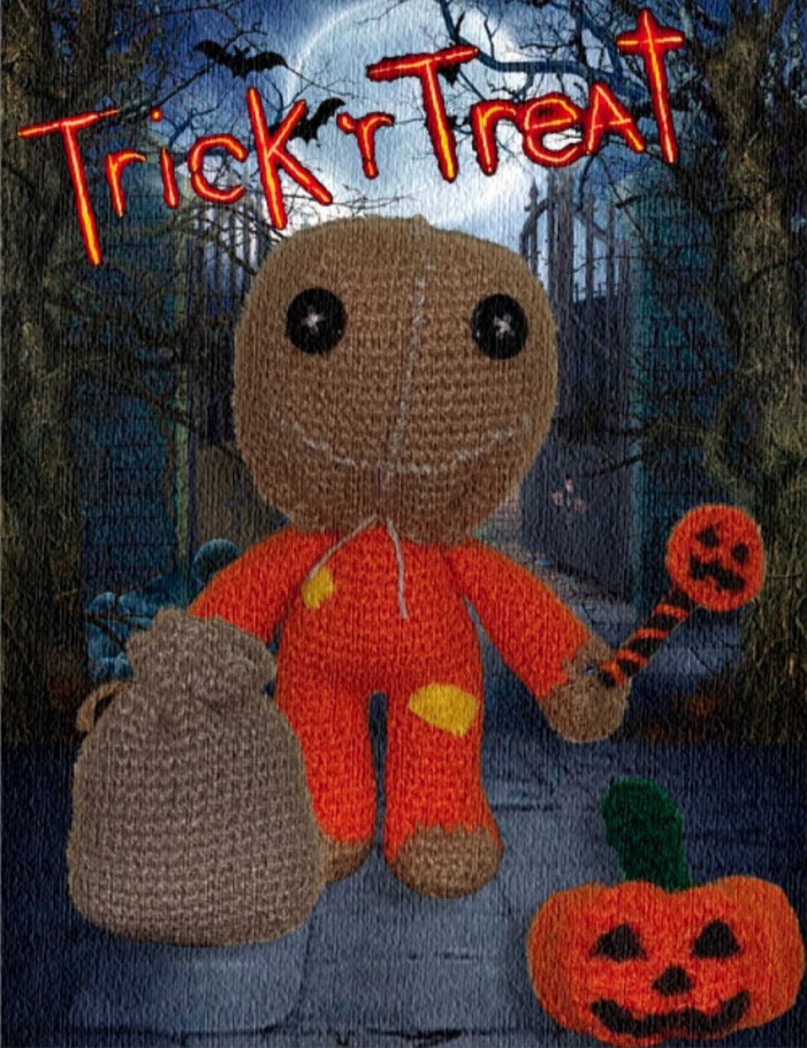 Sam Trick R Treat PDF Crochet Pattern Amigurumi Pattern in Etsy