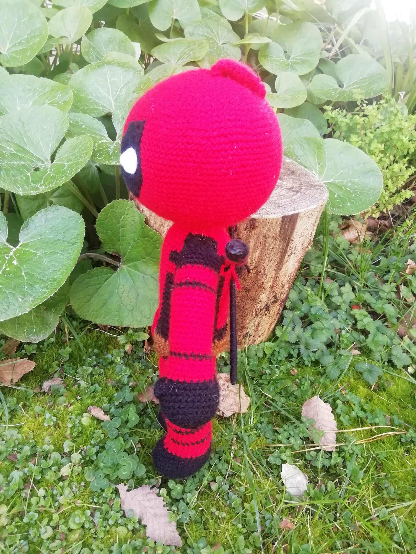 Deadpool PDF Crochet Pattern. Plushie Amigurumi Pattern in - Etsy