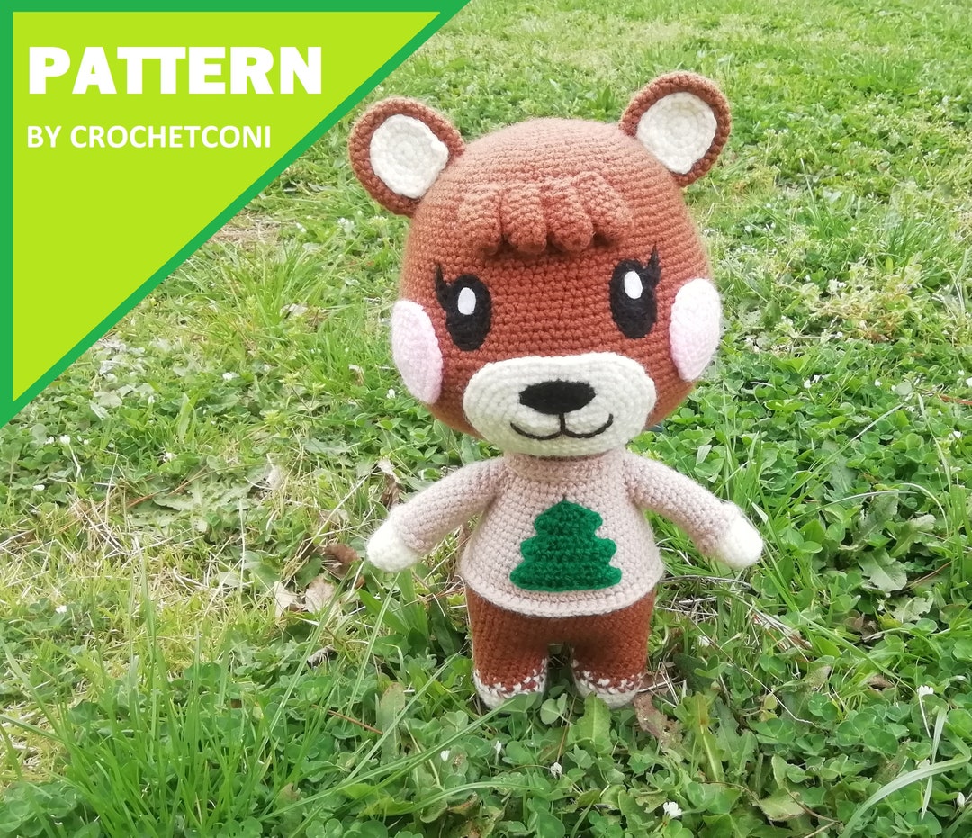 Maple Crochet Pattern. , Animal Crossing Plushie Amigurumi PDF Pattern