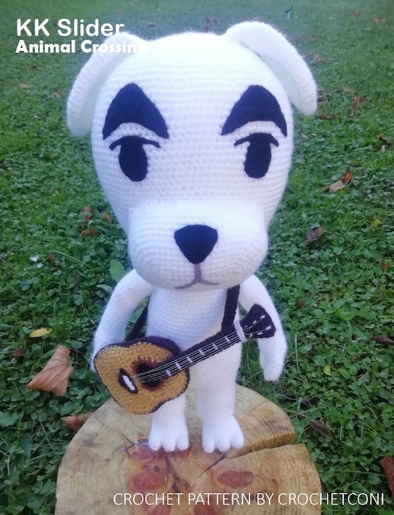 KK Slider Crochet Pattern. Animal Crossing Plushie Amigurumi - Etsy KK Slider Crochet Pattern. Animal Crossing Plushie Amigurumi - Etsy