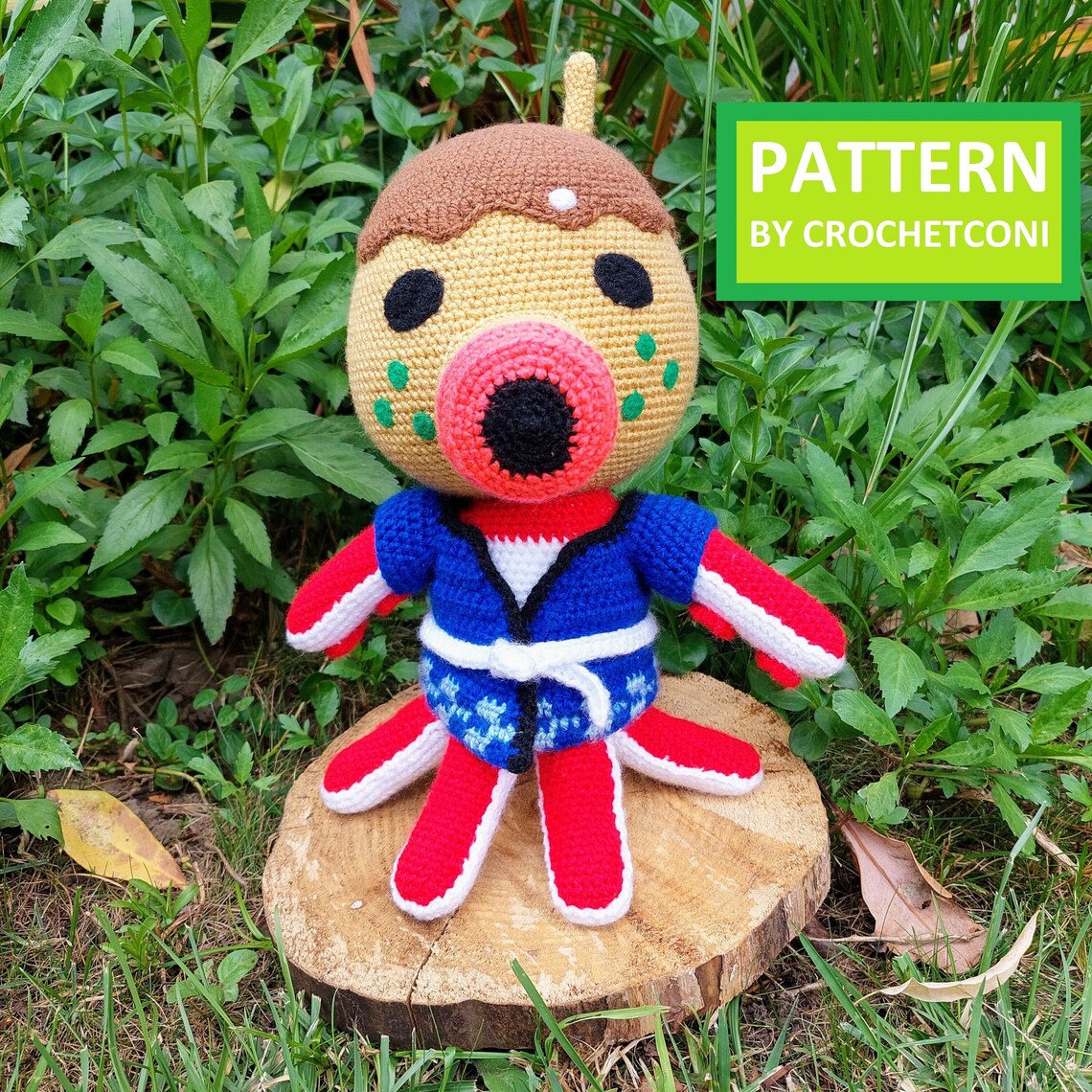 Zucker Crochet Pattern. Animal Crossing PDF Plushie Amigurumi Etsy