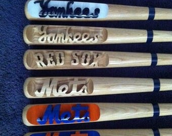 Hand Crafted Personalized Baseball Bats
