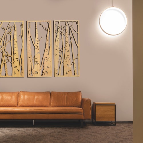 Tree of Life Wall Art Wood Tree of Life Wall Decor 3 Panel Etsy