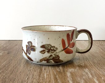 Tea Pot /& Bread Plates Vintage Otagiri Petite Rose Stoneware Soup Mugs