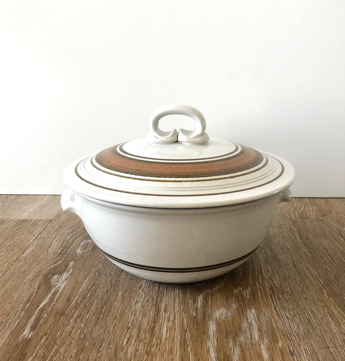 Vintage Studio Pottery Ceramic Steamer with Lid Etsy
