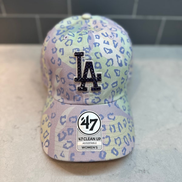 LA Dodgers Bling Hat - Austrian Crystals - '47 Cosmic - LA Dodgers Sparkle Cap