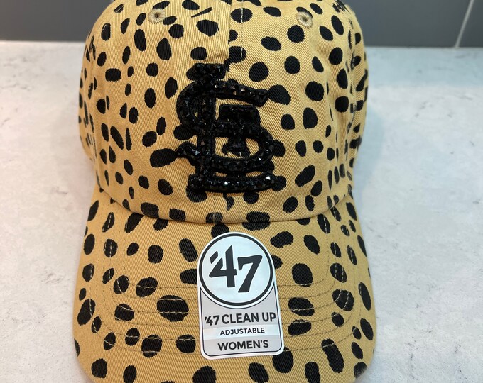 Cheetah cardinals hat Clearance