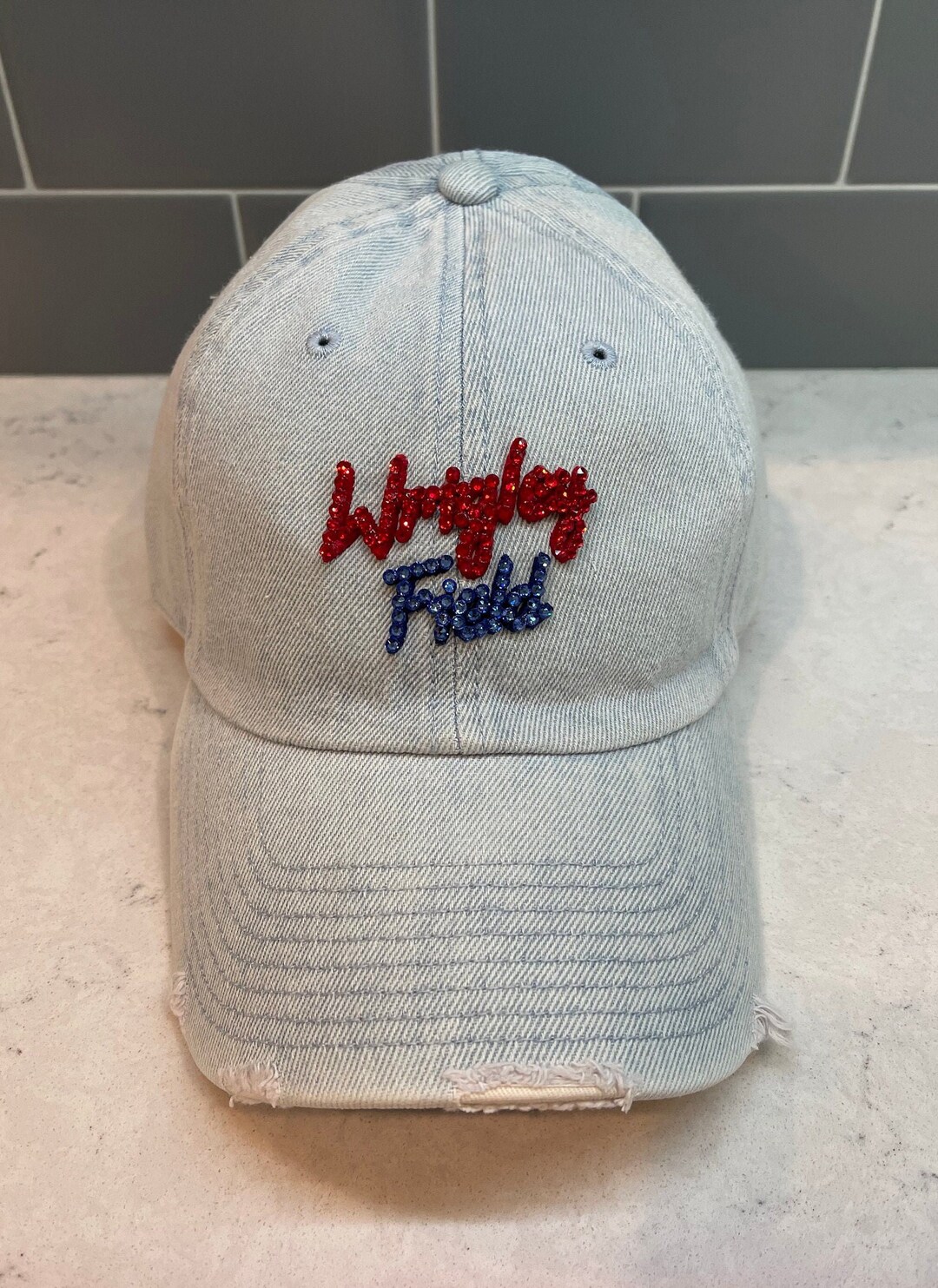 Vintage Chicago Cubs Twins Enterprise Franchise Hat Est 76 Retro Style Small