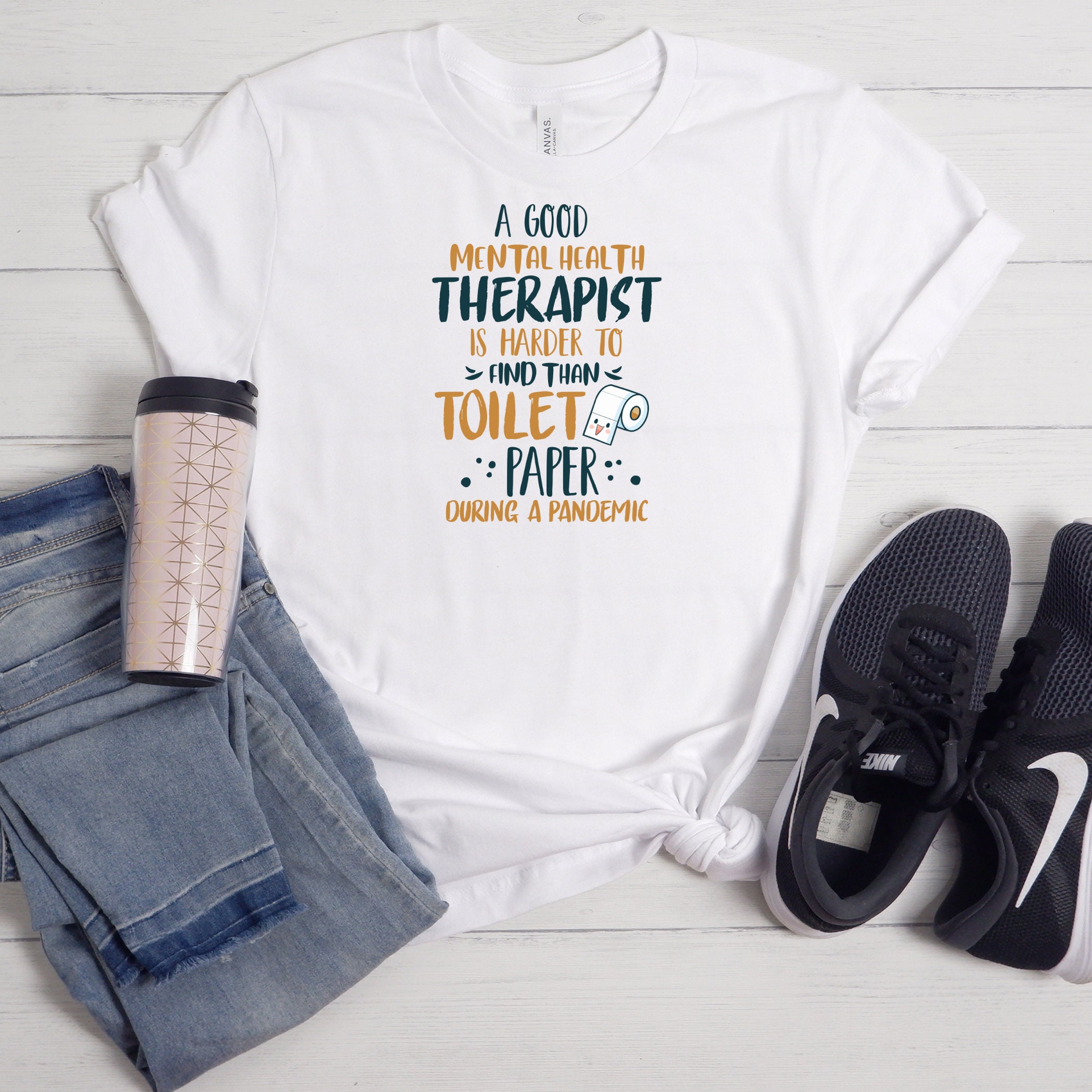 Funny Mental Health Therapist Gift Mental Health Therapist Etsy