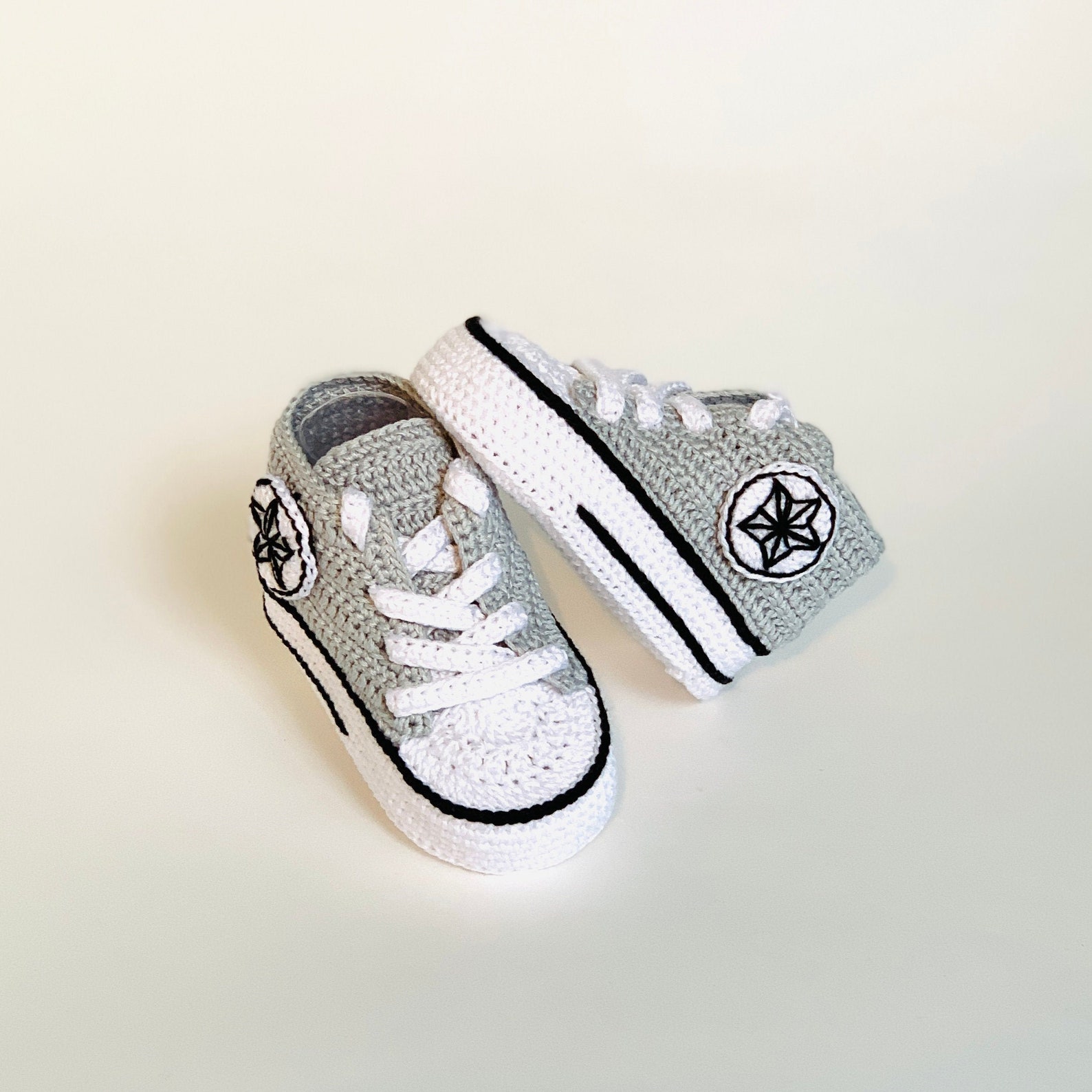 Baby shoes converse for baby girl boy newborn unisex booties Etsy