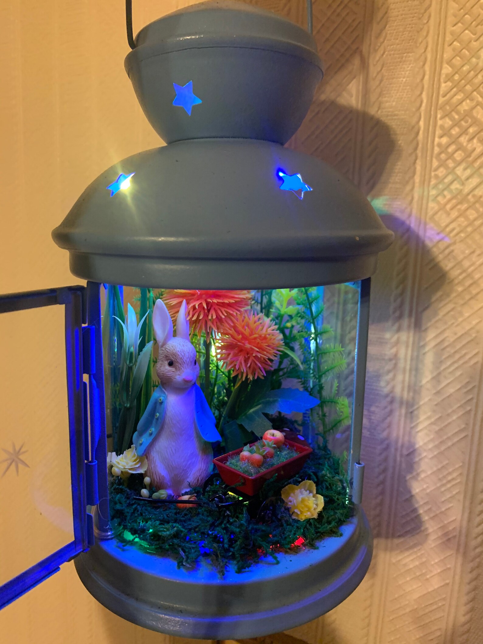 Peter Rabbit Lantern / Night Light / Room Decoration/ Gift / Etsy