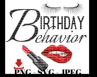 Download Birthday Behavior Svg Etsy