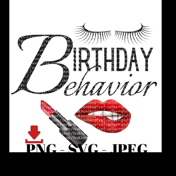 Download Birthday Behavior Svg Etsy