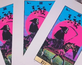 DEATH Tarot Card 2nd Edition - A4 Screenprint