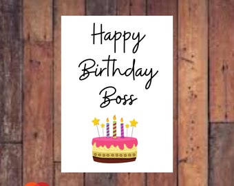 Carte D Anniversaire Patron Etsy France