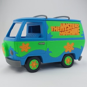 Mystery Machine - Scooby Doo 3D Gedruckt | Sammlerstück Scooby Doo Auto Replica