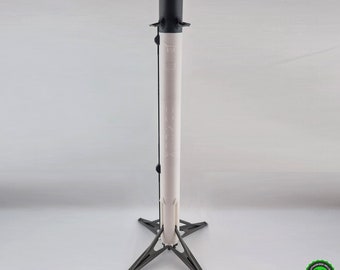 Large Falcon 9 Rocket Model | SpaceX Crew Dragon, 1:66 Scale