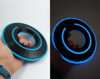 トロン：レガシー アイデンティティディスク：3Dプリント製PLAモデル