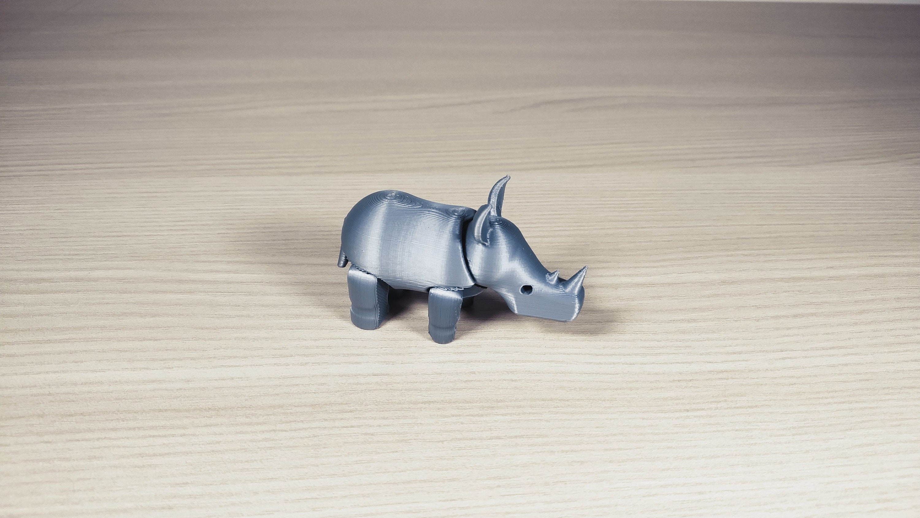 Articulated Rhino 3D Printed Rhino Rhinoceros Gift Rhino Etsy Australia