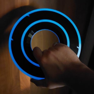 Tron Legacy Identity Disc 3D Printed Model | Tron Movie Identity Disc | Tron Gift