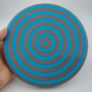 Tron 1982 Classic Identity Disc Frisbee modello stampato in 3D / Tron Movie Identity Disc / Tron Gift