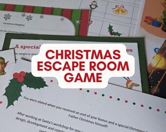 Christmas Escape Room Game | Puzzle Challenge | Crack the Code!