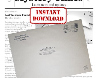 Escape Room Game - Lost Treasure Mystery