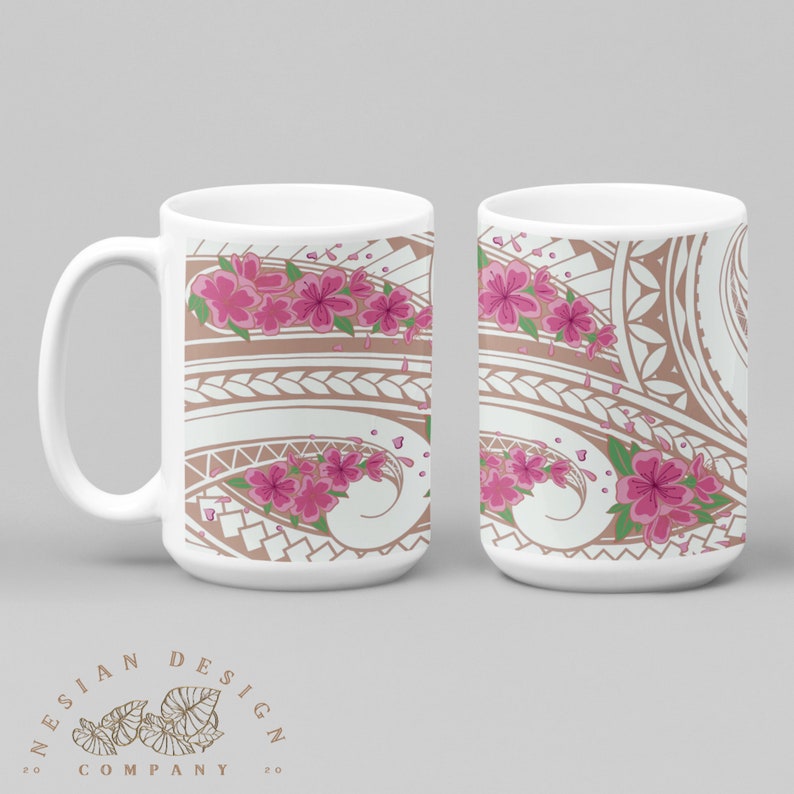 French Polynesian Coffee Mugs