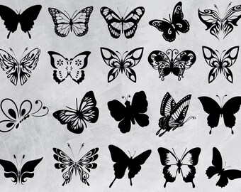 Download Free Vector Butterfly Etsy SVG Cut Files