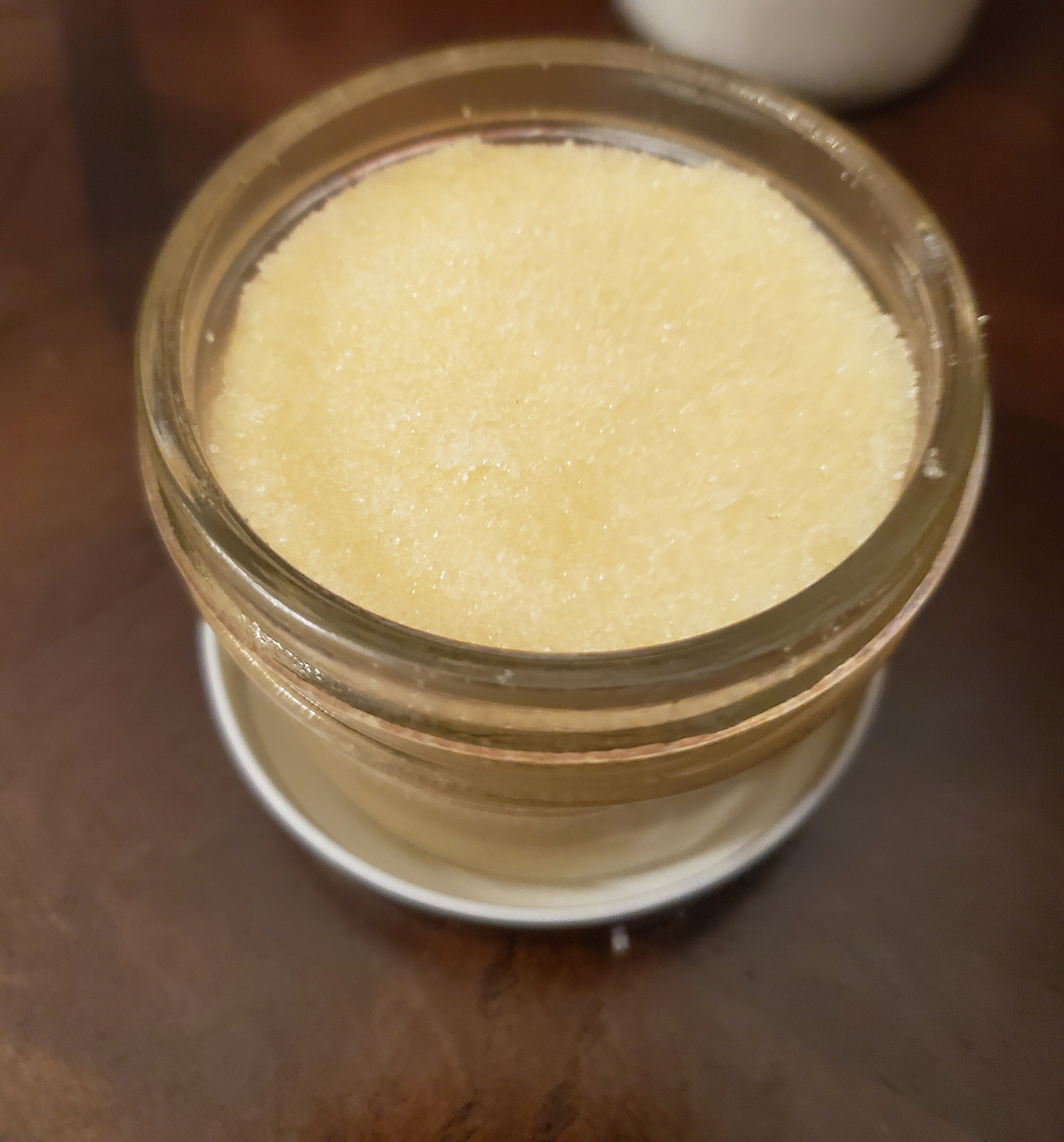 Honey body scrub. Gentle exfoliation for sensitive skin. Made Etsy
