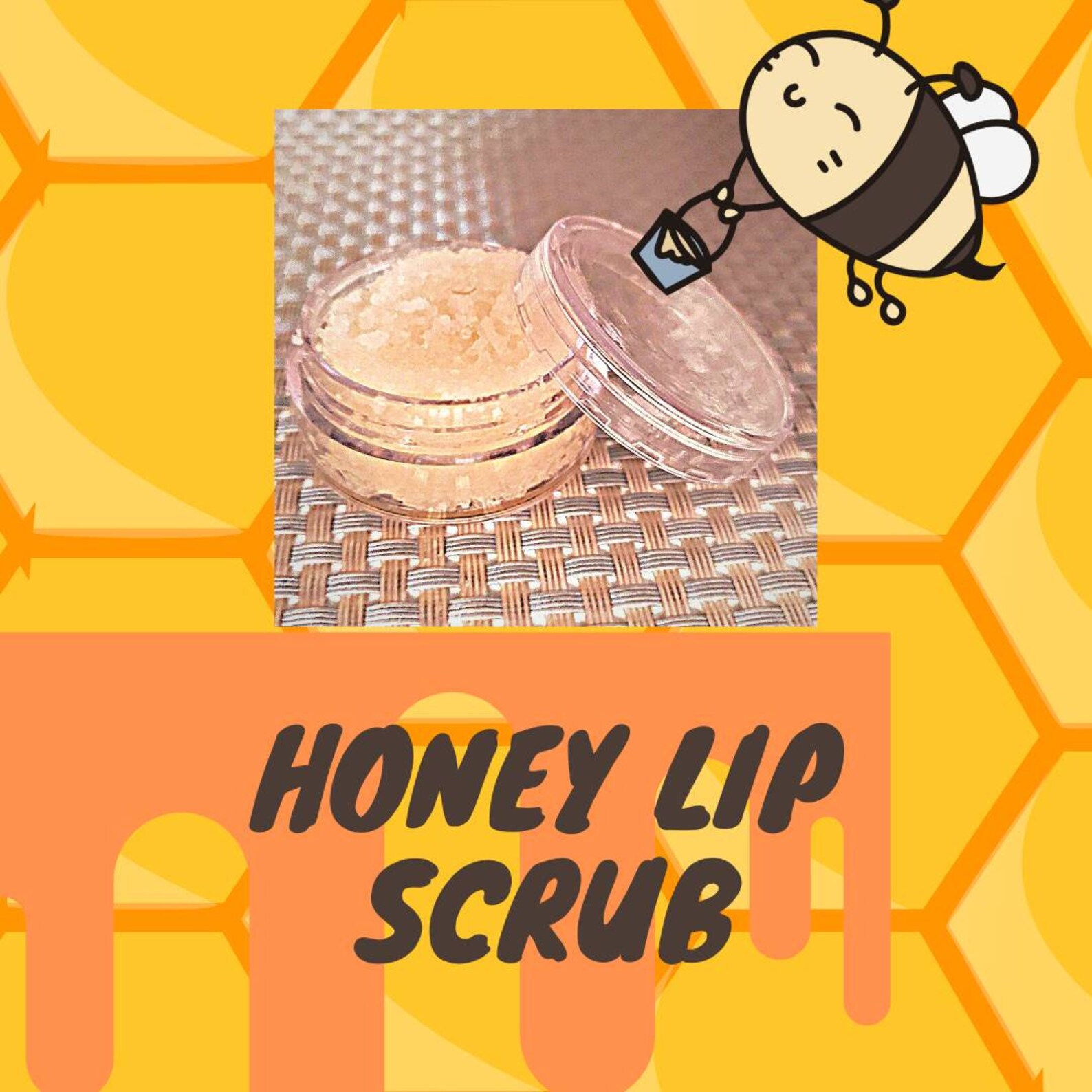 Honey Lip scrub exfoliating lips scrub edible lip scrub Etsy