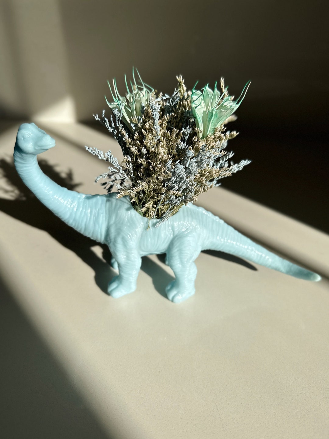Dino Brachiosaurus Pot Cute Pot Dinosaur Pot Unique Etsy