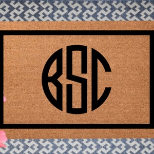 Wingate Monogrammed Entry Mat  Monogram door mat, Entry mats, Door mat