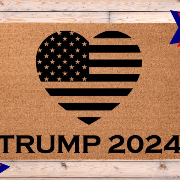 Trump 2024 Door Mat Etsy